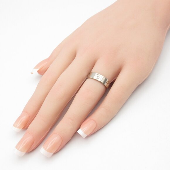 CARTIER Authentic 18k Silver Love Ring - Picture 7 of 8